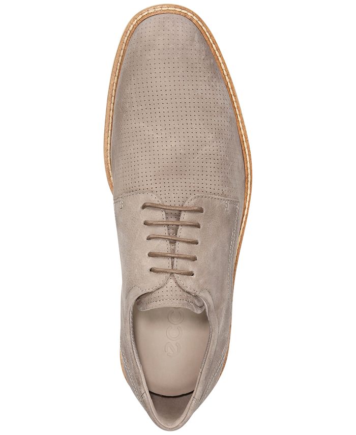 Ecco men's new jersey perf tie oxford Clearance