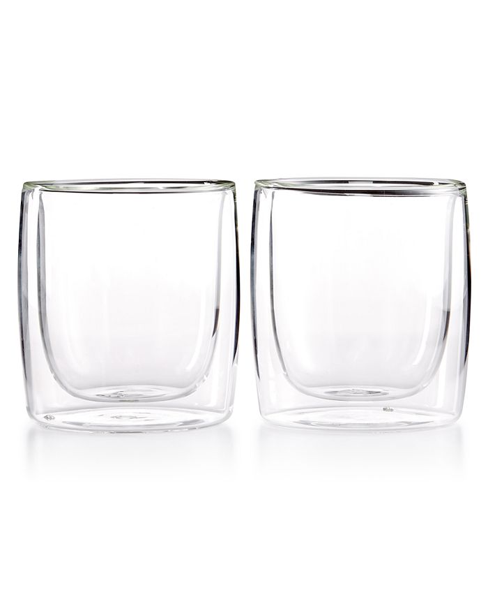 Set of 2 Double Wall Glasses @