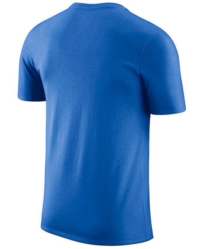 Nike Men's Oklahoma City Thunder Cropped Logo T-Shirt - Macy's