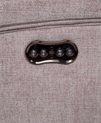 Stellarae Fabric Power Recliner with USB, Created for Macy's