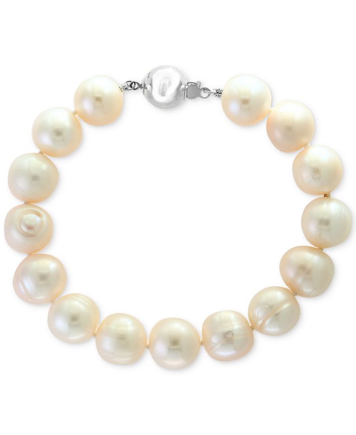 EFFY Collection EFFY® Cultured Freshwater Pearl (11mm) Bracelet - Macy's