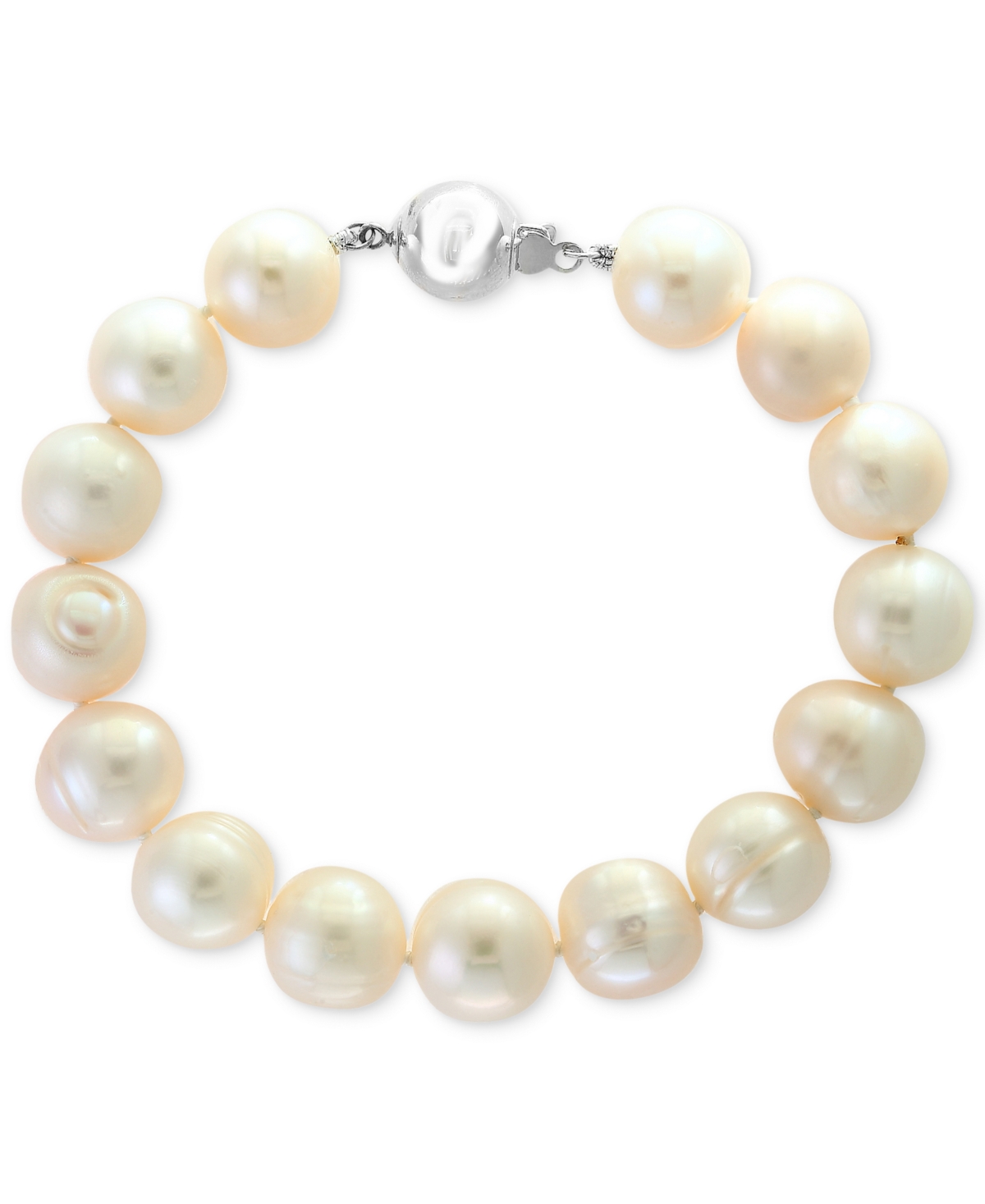 Effy Collection Effy Cultured Freshwater Pearl (11mm) Bracelet