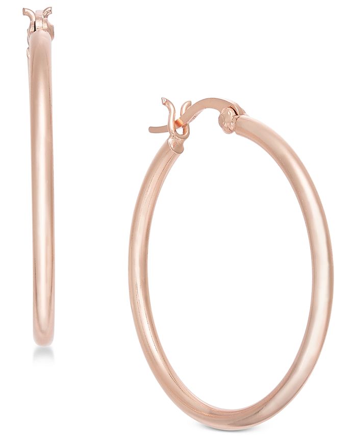 Macys hoop earrings large discount
