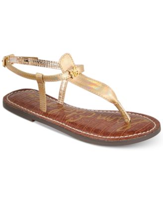 Sam Edelman - Gigi Charm Sandals, Little Girls (11-3) & Big Girls (3.5-7)