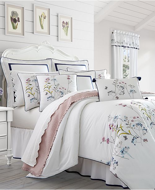 Piper Wright Betsy White 4 Pc King Comforter Set Reviews