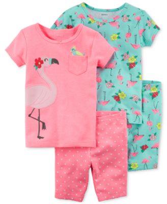 Carter's - 4-Pc. Printed Pajamas Set, Baby