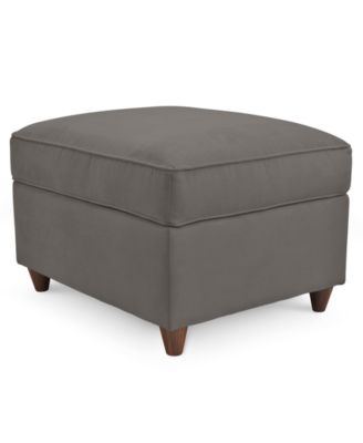 Lidia Fabric Ottoman,  Created for Macy's