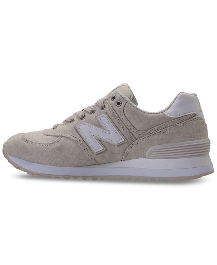 New Balance Women's 574 Beach Chambray Casual Sneakers from Finish Line ...