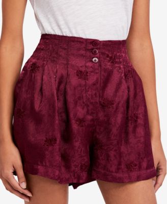 Free People - Go Your Own Way Embroidered Shorts