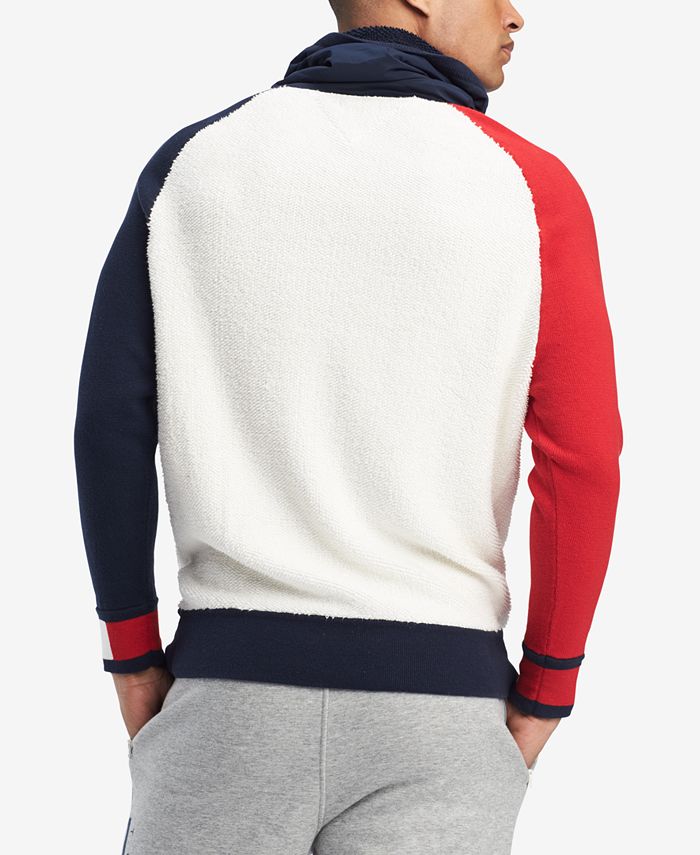 Tommy Hilfiger Men's Jeff Funnel-Neck Sweatshirt, Created for Macy's ...