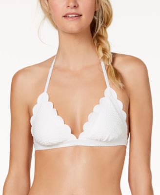 kate spade new york - Textured Triangle Bikini Top