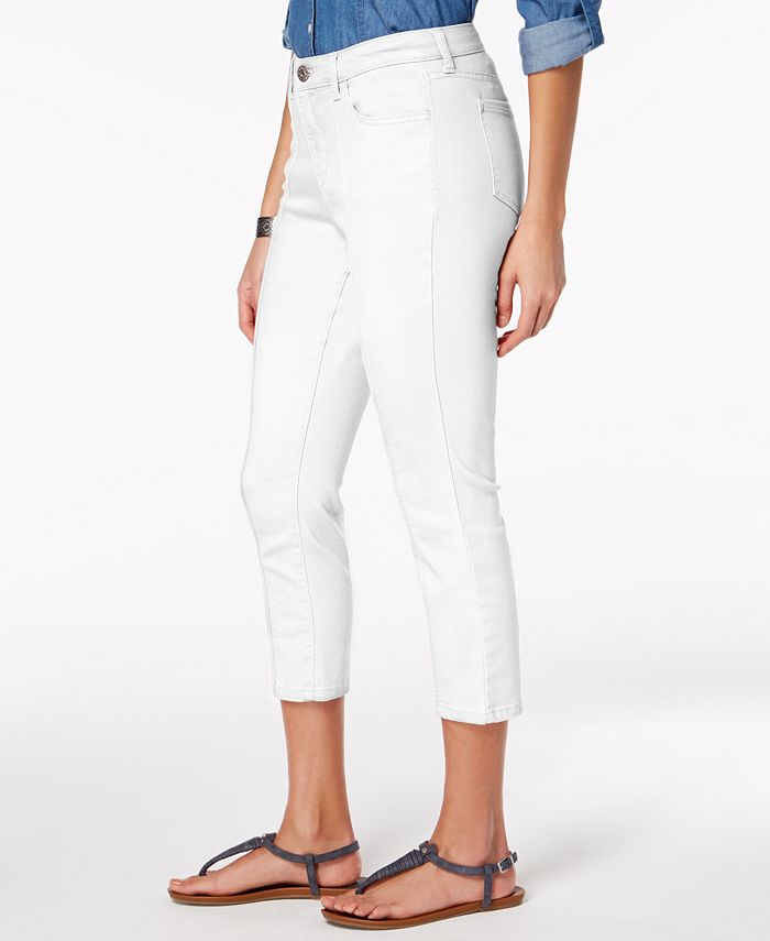 Style & Co Front-Seam Capri Jeans, Created for Macy's - Macy's