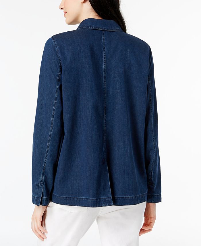 Eileen fisher shop denim jacket