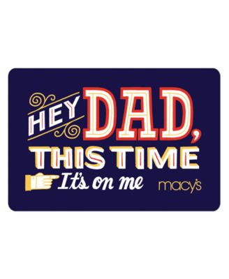 For Dad E Gift Card