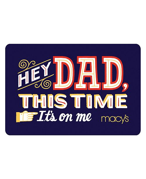 Macy's For Dad E-Gift Card & Reviews - Gift Cards - Macy's