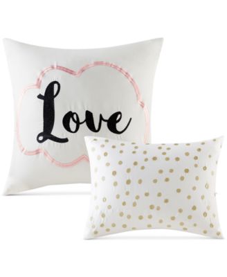 Raina Metallic 4-Pc. Comforter Set, Twin/Twin XL