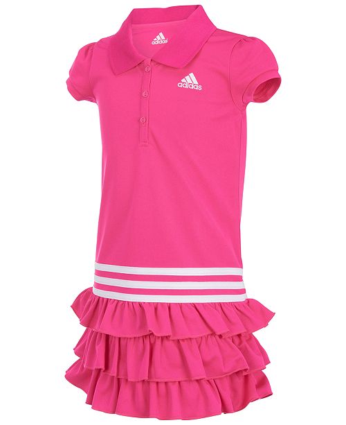 Adidas Ruffled Polo Dress Little Girls Reviews All Girls