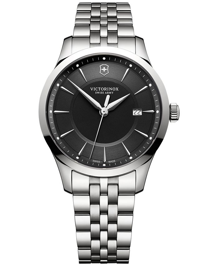 Victorinox swiss army men's swiss hotsell alliance stainless steel bracelet watch 40mm