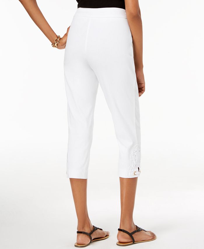 macy's petite capri pants