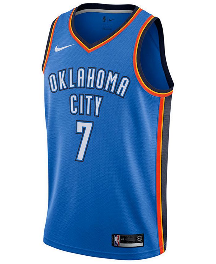 Nike Men's Carmelo Anthony Oklahoma City Thunder Icon Swingman Jersey ...