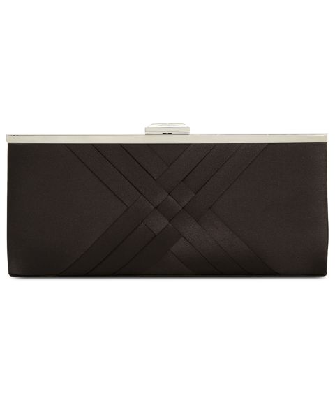 Женский клатч I.N.C. International Concepts Kelsie Clutch, цвет: Чёрный / Серебряный