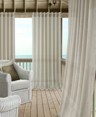 Carmen Sheer Extra Wide Indoor/Outdoor Sheer Window Curtain