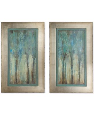 Uttermost Whispering Wind Wall Art, Set of 2 - Macy's