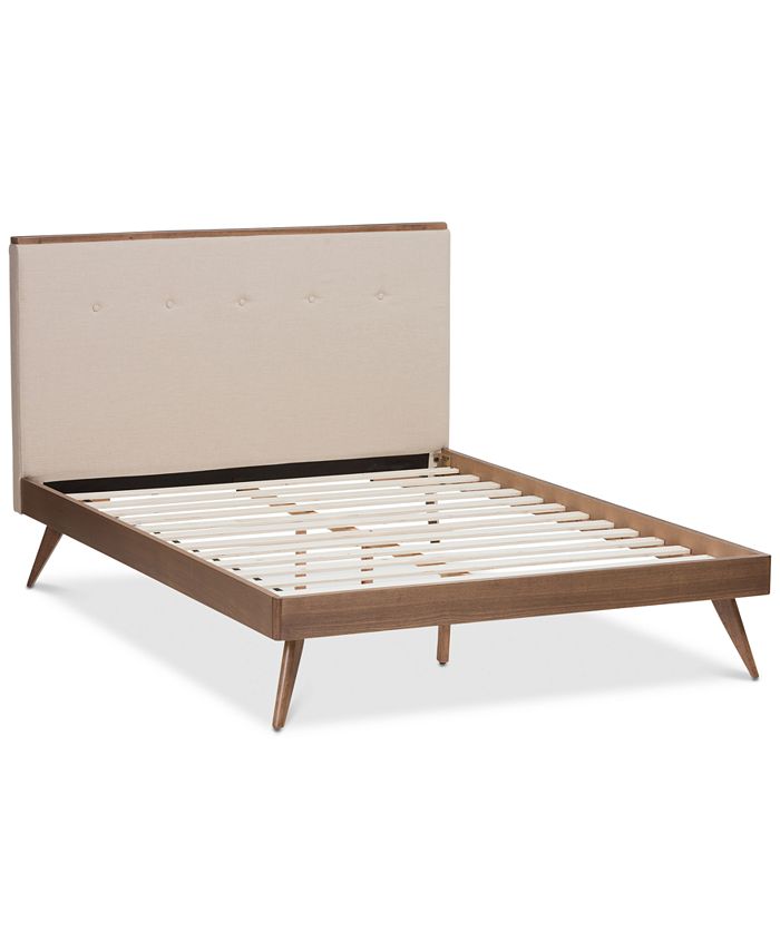 SUNDAY THEORY Bella Upholstered King Bed, Quick Ship Macy's