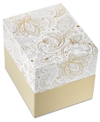 Fine Silver Plate Pav&eacute; & Imitation Pearl Ring, Created for Macy's 