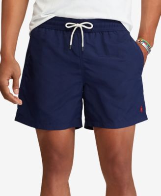 ralph lauren navy swim shorts