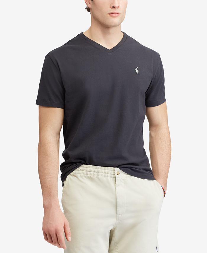 Polo Ralph Lauren Men's Classic Fit V-Neck T-Shirt - Macy's