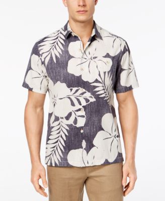 Tommy Bahama Men's Hialeah Hibiscus-Print Shirt - Macy's