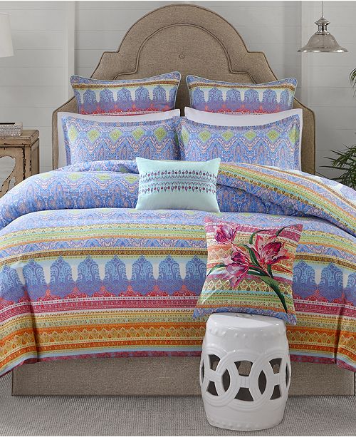 Echo Sofia Cotton 3 Pc Full Queen Duvet Cover Set Reviews