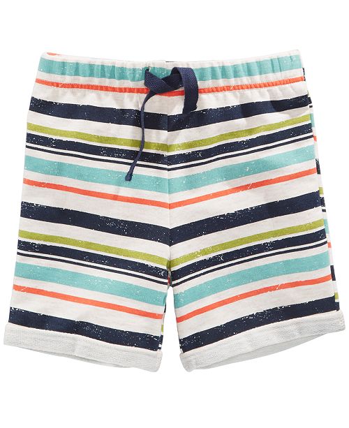 First Impressions Striped Shorts, Baby Boys, Created for Macy's