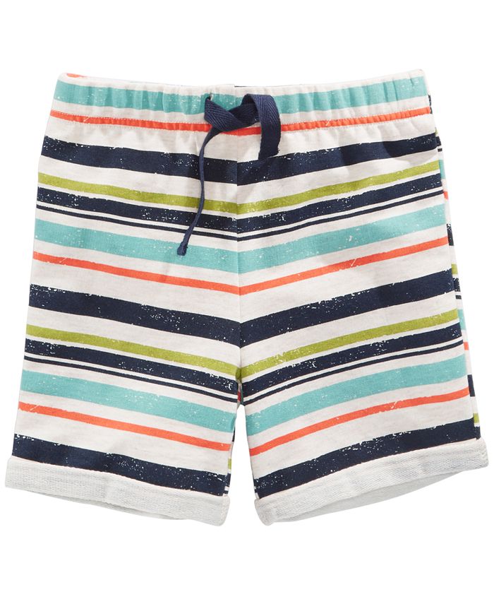 First Impressions Striped Shorts, Baby Boys, Created for Macy's - Macy's