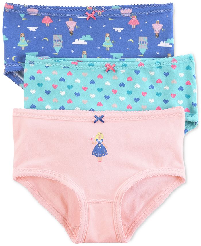 Carter's Little and Big Girls Ballet Underwear, Pack of 7 - Macy's
