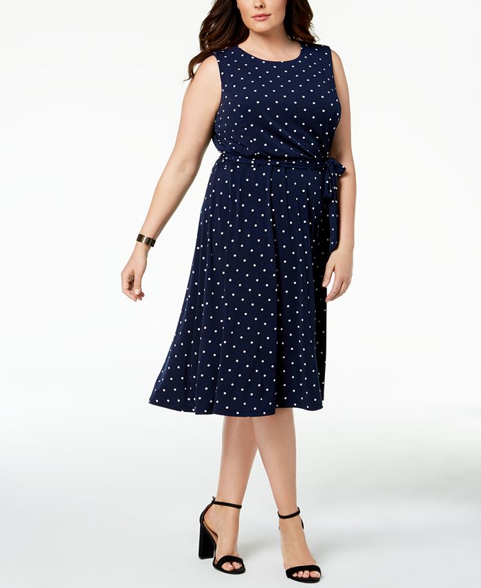 Polka dot dresses top macy's