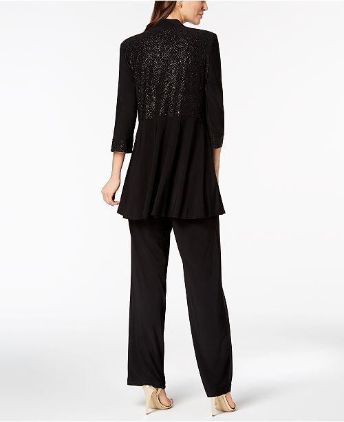 macy's ladies pants suits