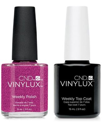 Creative Nail Design Vinylux Butterfly Nail Polish & Top Coat (Two