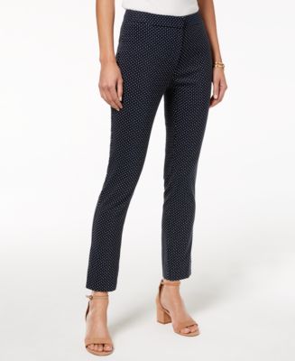 Tommy Hilfiger Printed Skinny Pants, Created for Macy's - Macy's