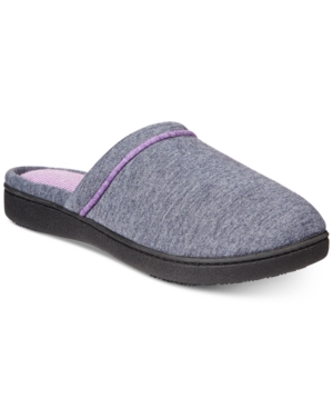 image of Isotoner Signature Women-s Nicole Jersey Memory-Foam Slippers