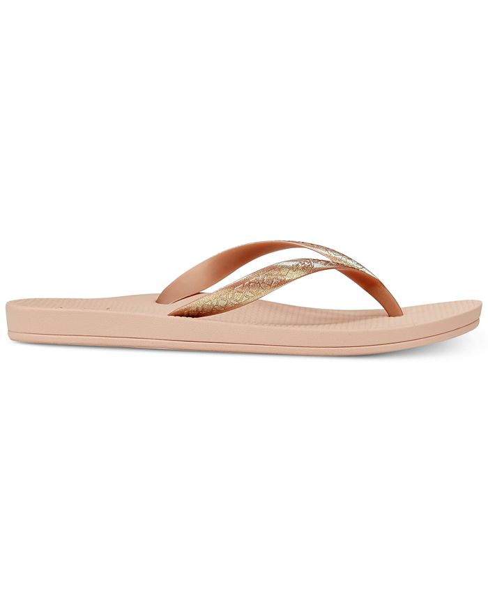 REEF Escape Lux Iridescent Flip-Flop Sandals - Macy's