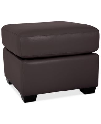 Orid Leather Ottoman