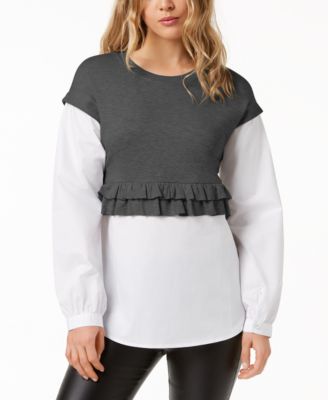 kensie - Layered-Look Sweater