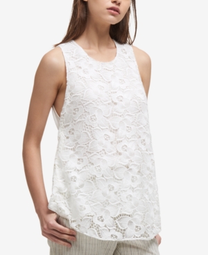 DKNY LACE TOP, CREATED FOR MACY'S