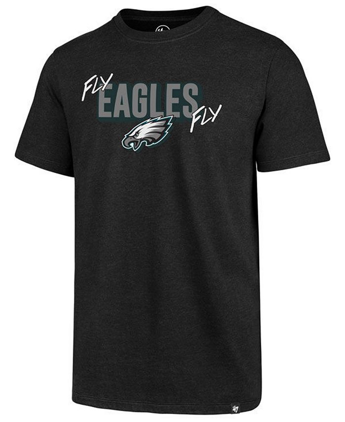 '47 Brand Men's Philadelphia Eagles Fly Eagles Fly Club T-Shirt - Macy's