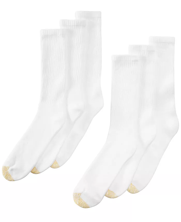 Men's 6-Pack Casual Harrington Socks - thumbnail 5