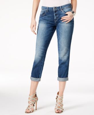 GUESS Cotton Button-Fly Tomboy Jeans 