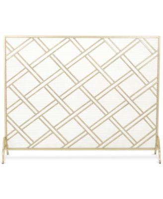 Noble House - Single Panel Fireplace Screen, Quick Ship