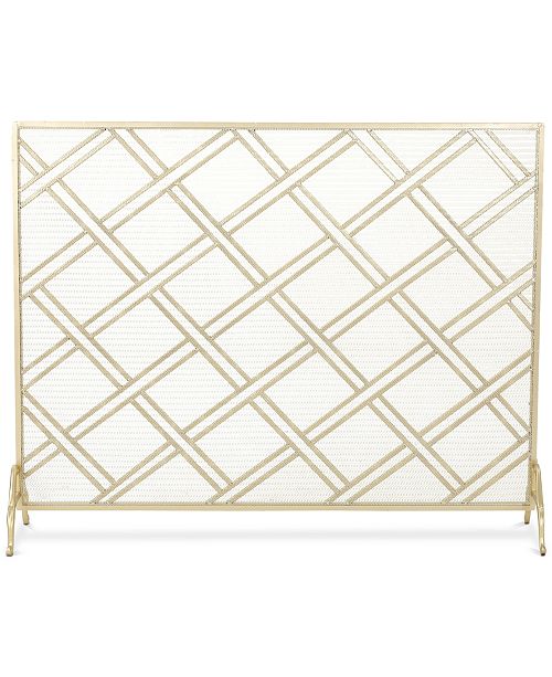 Noble House Single Panel Fireplace Screen Reviews Furniture